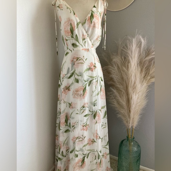 Lulus Romantic Possibilities White Floral Print Dress - Picture 4 of 9